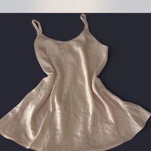 Elegant Cream Slip CHRISTIAN DIOR Dress